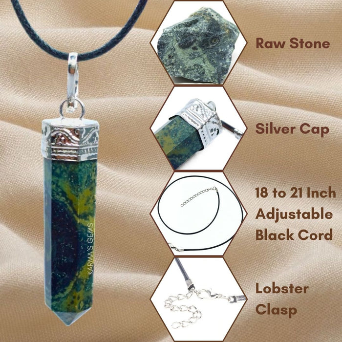 KAMBABA JASPER POINT PENCIL PENDANT