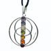 SEVEN CHAKRA STONE PENDANT Karmas Gems