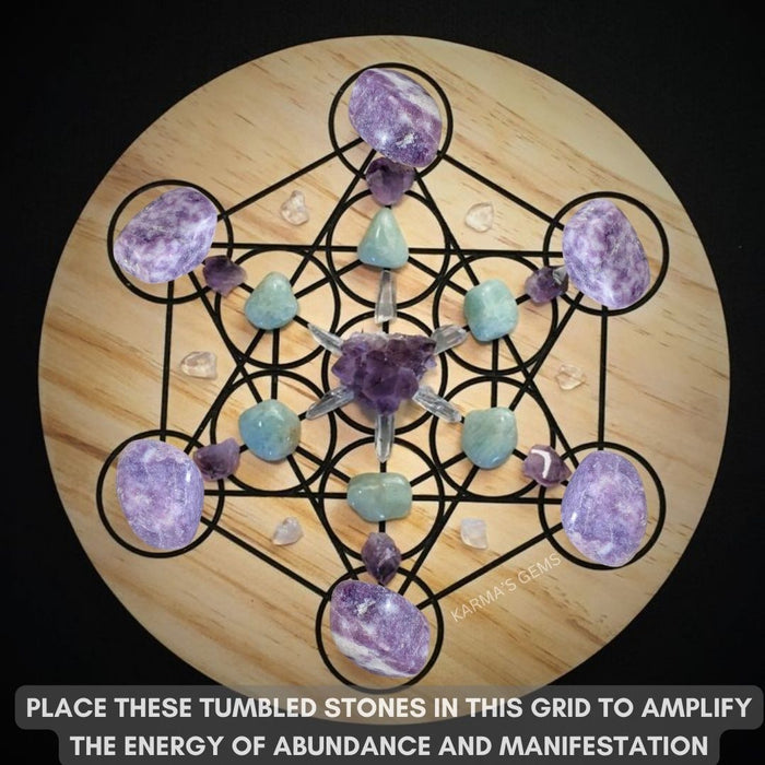 25 TO 35 MM LEPIDOLITE TUMBLED STONE