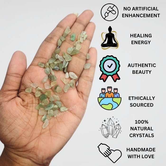 GREEN AVENTURINE STONE CHIPS