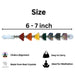 SEVEN CHAKRA PYRAMID HEALING WAND Karmas Gems