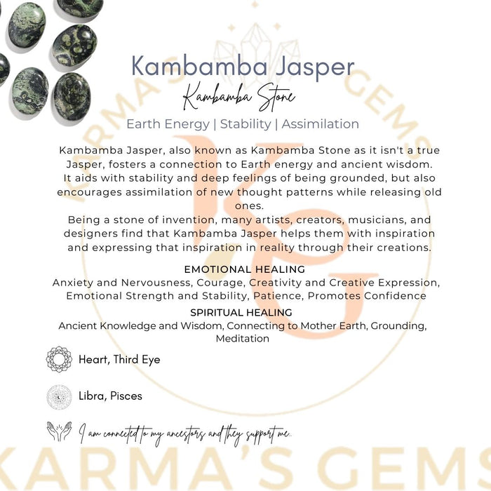 KAMBABA JASPER PALMSTONE
