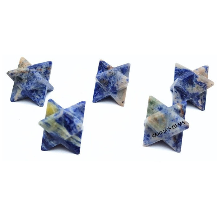 5 PCS MARKABA SODALITE STAR SET