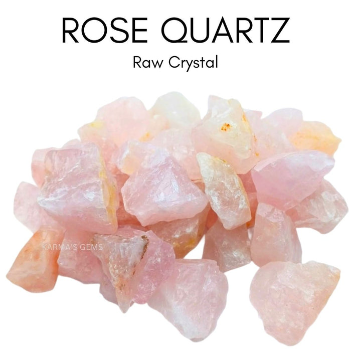 2 PCS 15 TO 25 MM ROSE QUARTZ ROUGH STONE