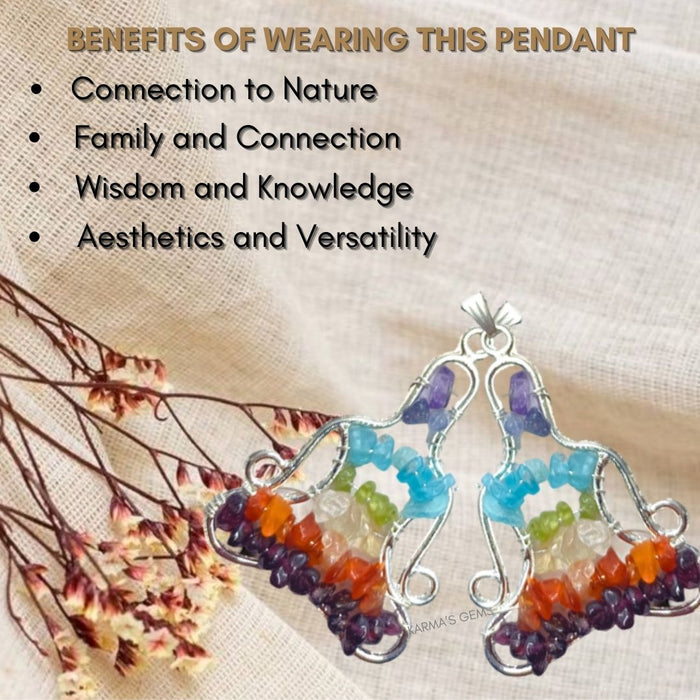 TREE OF LIFE BUDDHA SEVEN CHAKRA PENDANT