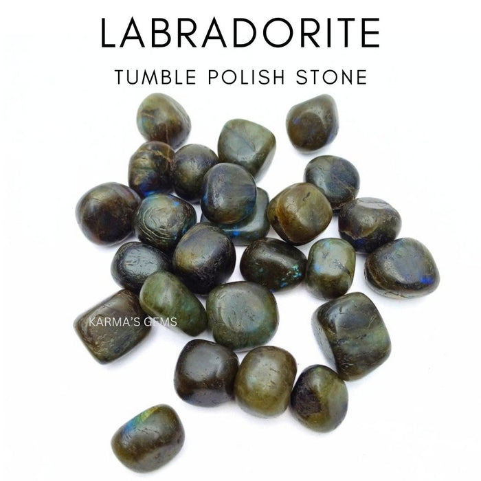 15 TO 25 MM LABRADORITE POLISH TUMBLED STONE
