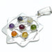 SEVEN CHAKRA STONE PENDANT Karmas Gems