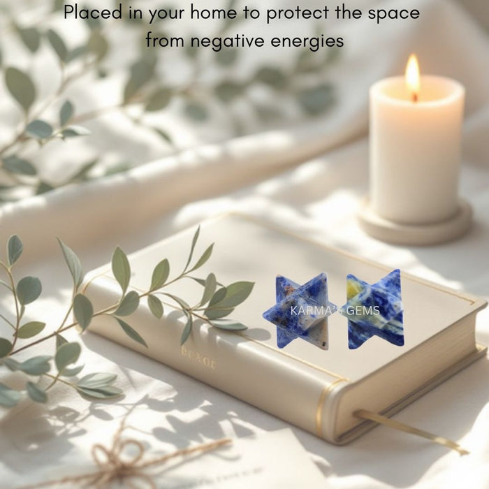 5 PCS MARKABA SODALITE STAR SET