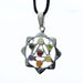 SEVEN CHAKRA STONE PENDANT Karmas Gems