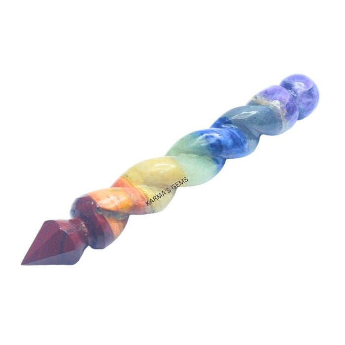 7 CHAKRA SPIRAL WAND