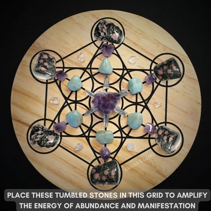 25 TO 35 MM RUBY IN METRIX TUMBLED STONE