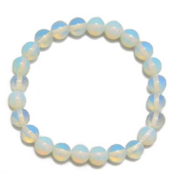 8 MM BEADS OPALITE BRACELET