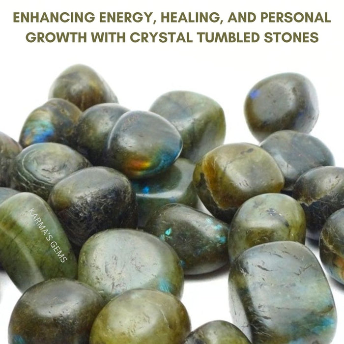 15 TO 25 MM LABRADORITE POLISH TUMBLED STONE