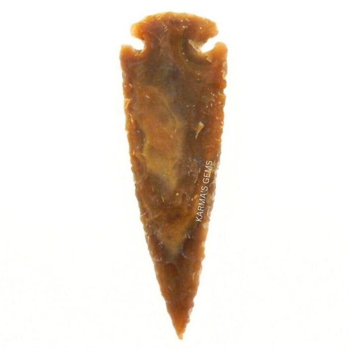 3" TO 3.5" FANCY JASPER SPEARHEAD ARROWHEAD