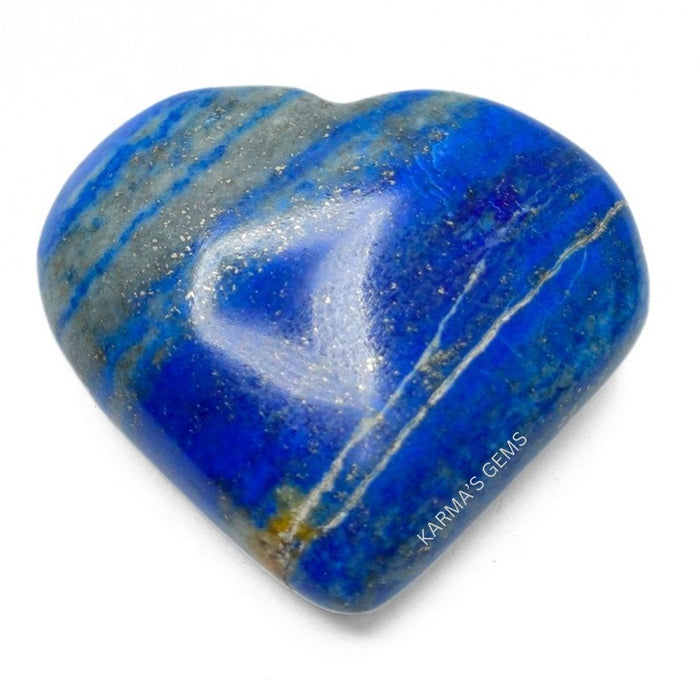 2" LAPIS LAZULI PUFFY HEART