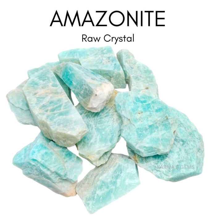 2 PCS 15 TO 25 MM AMAZONITE ROUGH STONE