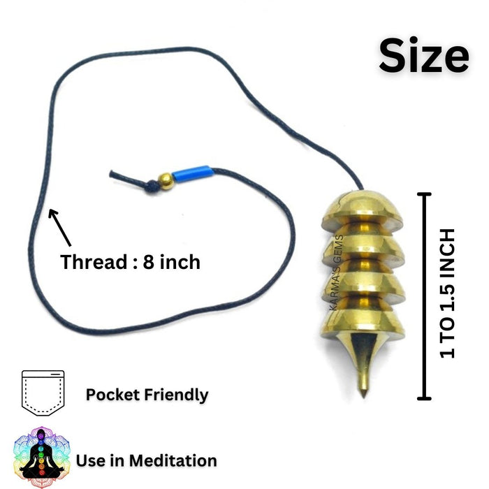 GOLD OSIRIS STEEL COPPER PENDULUM