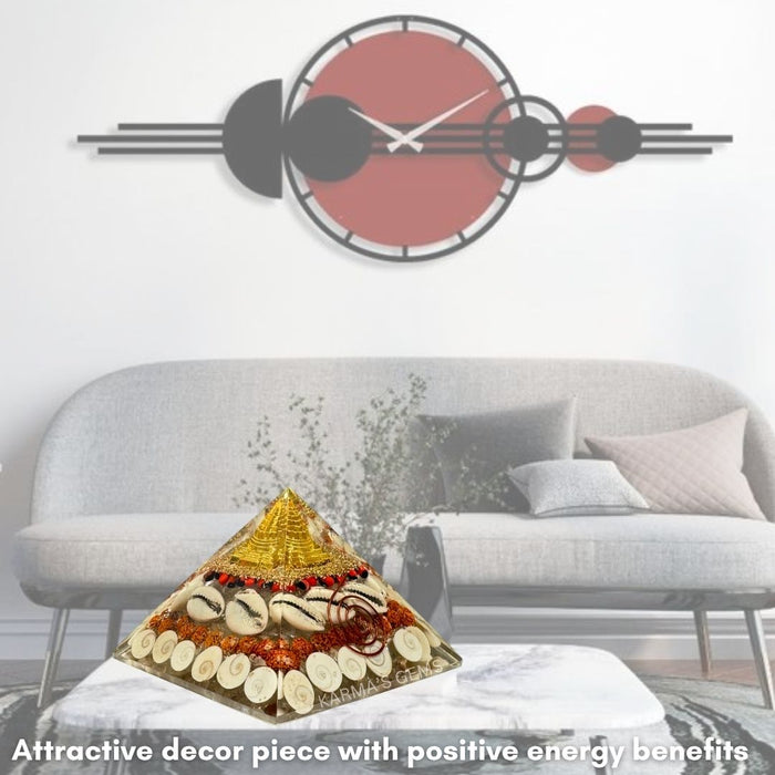 LAXMI YANTRA ORGONITE PYRAMID