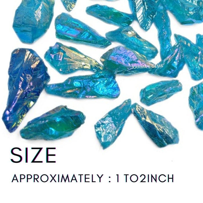 AQUA AURA QUARTZ RAW STONE