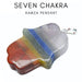 SEVEN CHAKRA HAMSA PENDANT Karmas Gems