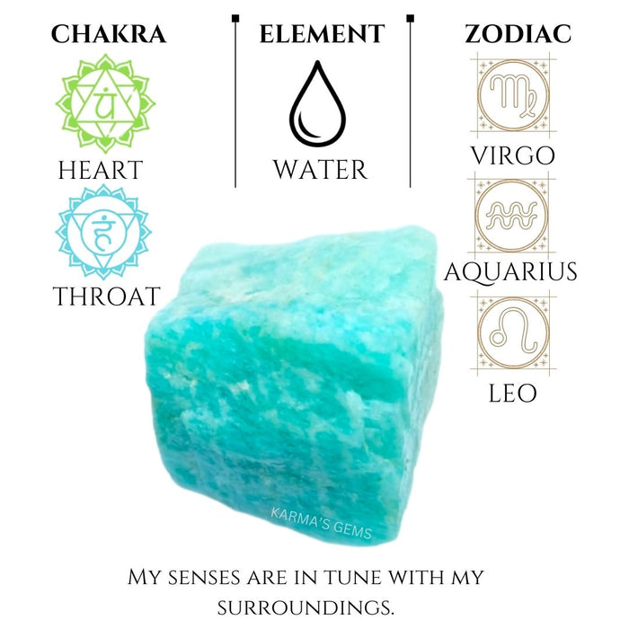 2 PCS 15 TO 25 MM AMAZONITE ROUGH STONE