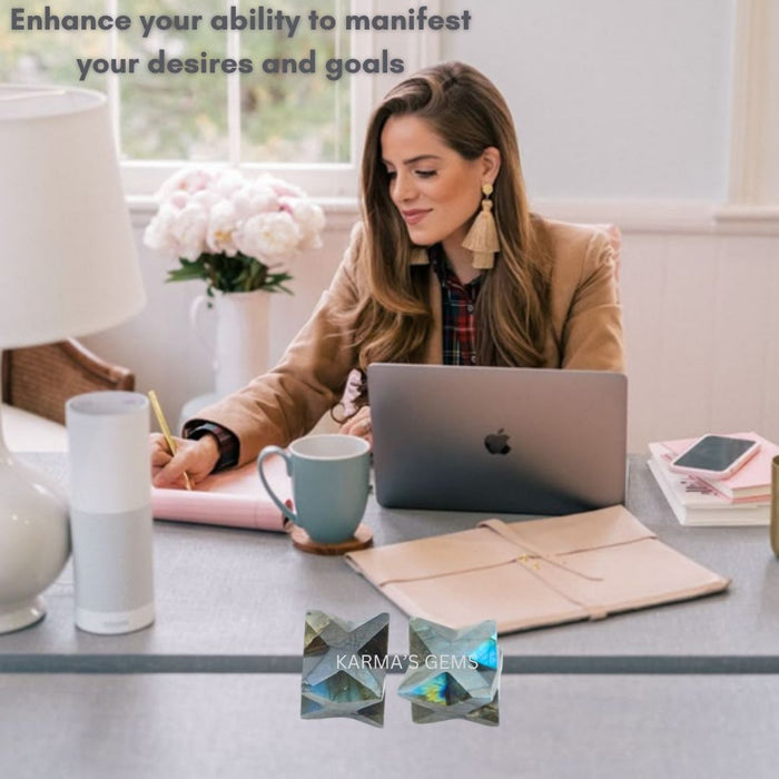 5 PCS MARKABA LABRADORITE STAR SET