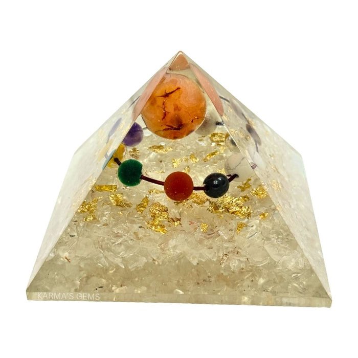 GALAXY ORGONITE PYRAMID