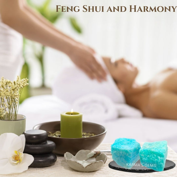 2 PCS 15 TO 25 MM AMAZONITE ROUGH STONE