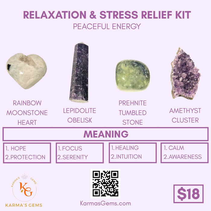 “MOM'S RELAXATION CRYSTAL SET”