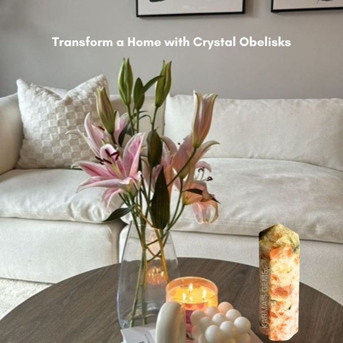 8 CORNER SUNSTONE OBELISK