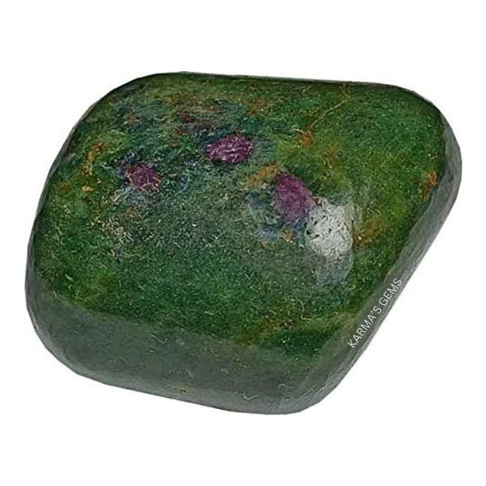 1 PIECE 25 TO 35 MM RUBY ZOISITE TUMBLED STONE