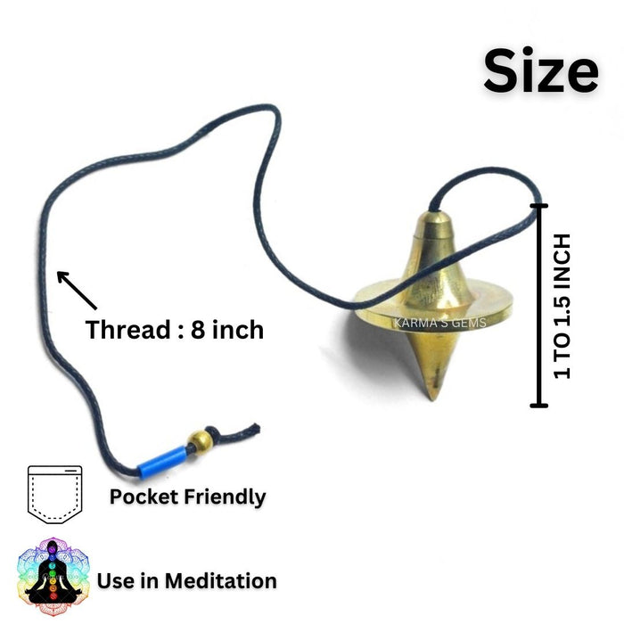 UFO GOLDEN DIVINATION HEALING DOWSING PENDULUM