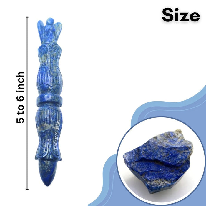 LAPIS LAZULI ANGEL WAND