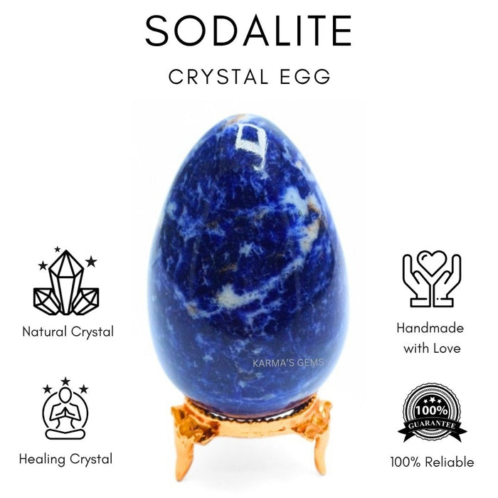 POLISHED SODALITE POCKET EGG