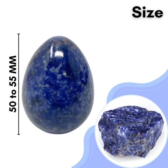 POLISHED SODALITE POCKET EGG