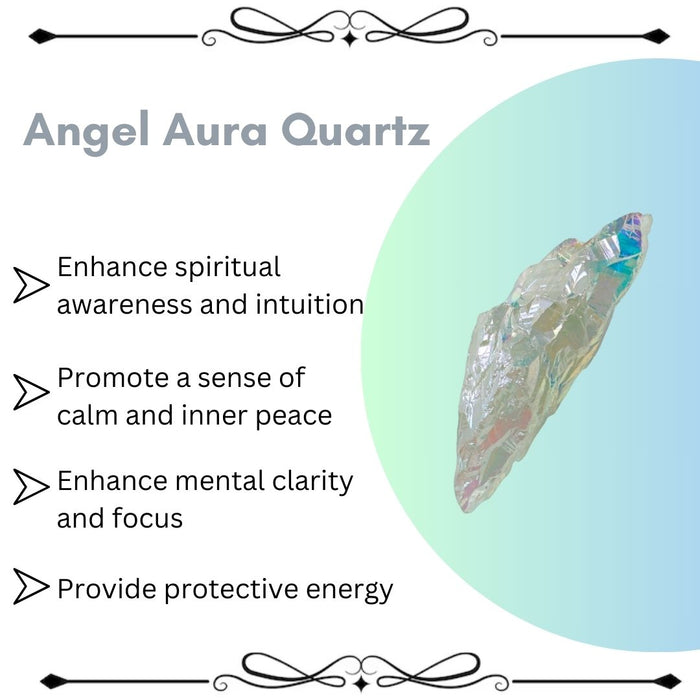 ANGEL AURA QUARTZ RAW STONE