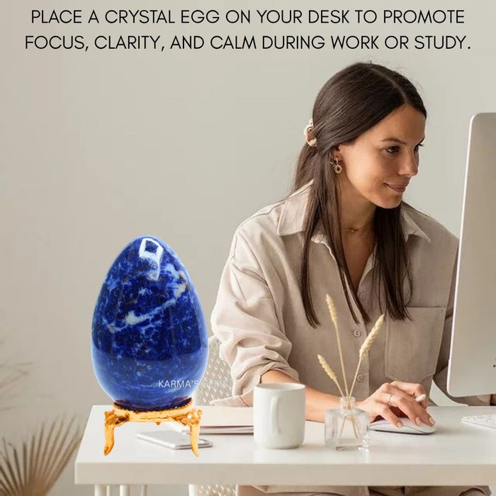 POLISHED SODALITE POCKET EGG
