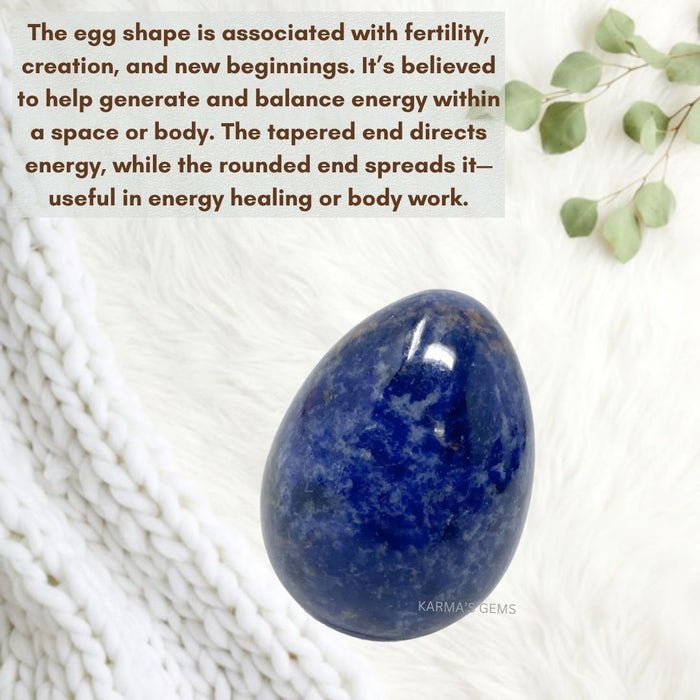 POLISHED SODALITE POCKET EGG