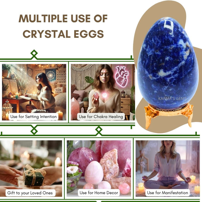 POLISHED SODALITE POCKET EGG