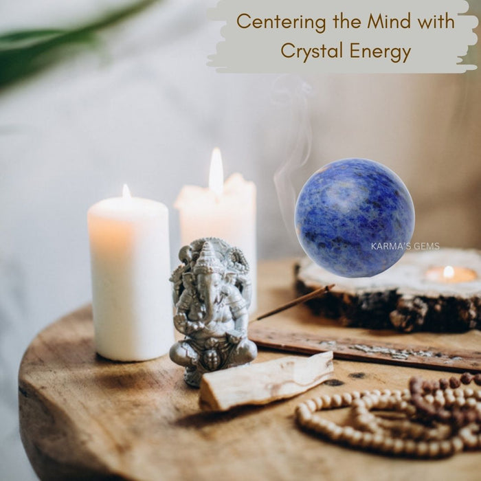 50 TO 55 MM SODALITE SPHERE