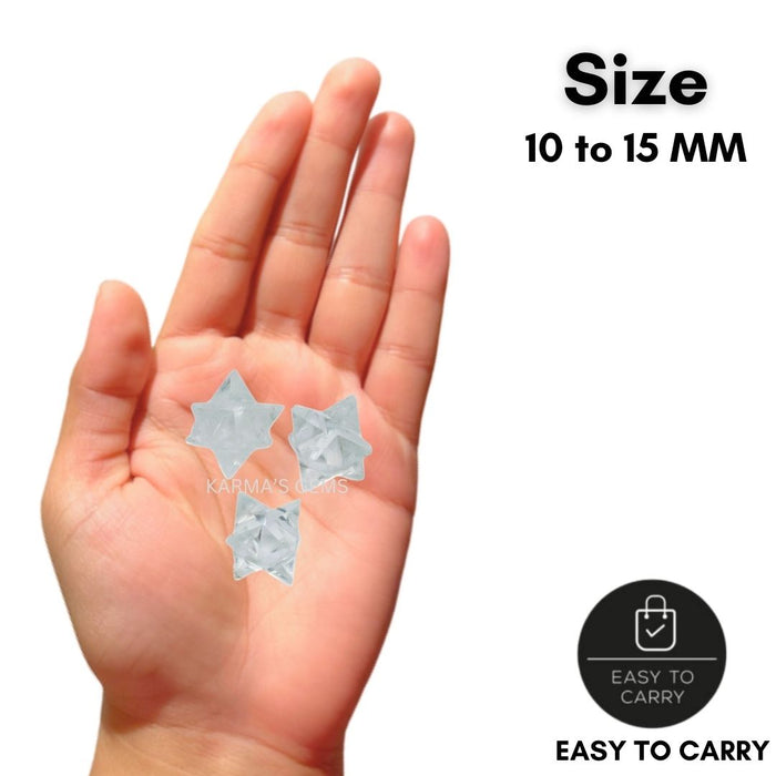 7 PCS MARKABA STAR CLEAR QUARTZ SET