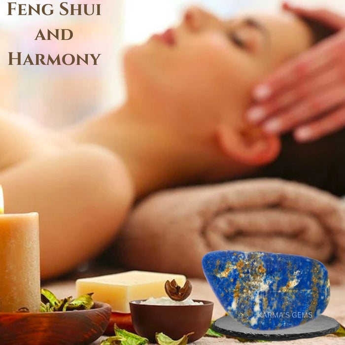 1 PIECE 25 TO 35 MM LAPIS LAZULI TUMBLED STONE