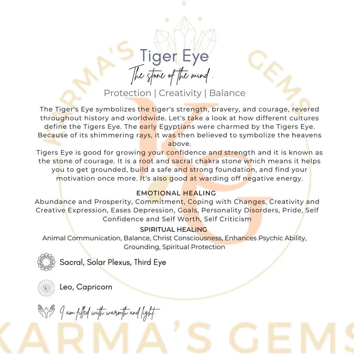 TIGER EYE STONE CHIPS