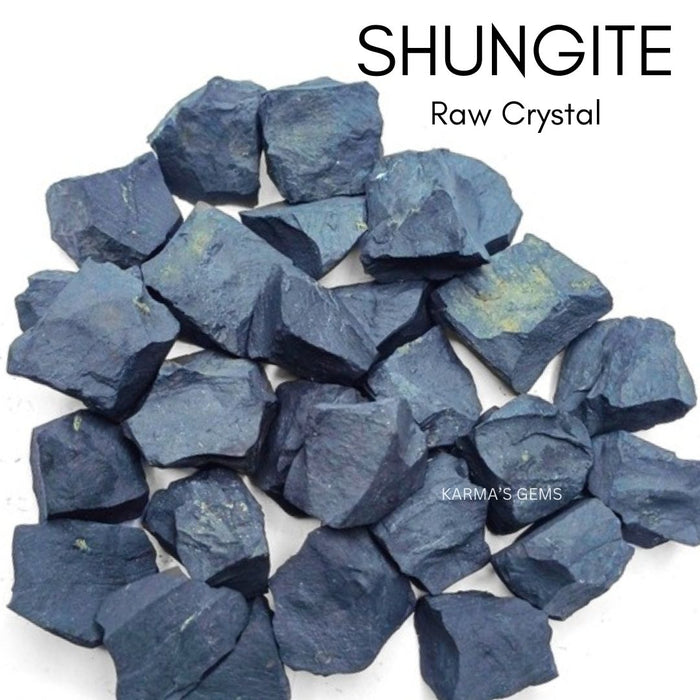 SHUNGITE 20 TO 25 MM  ROUGH STONE