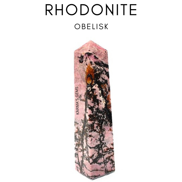 4 CORNER LABRADORITE OBELISK