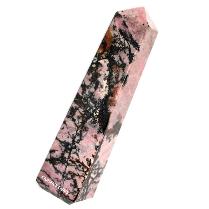 4 CORNER LABRADORITE OBELISK