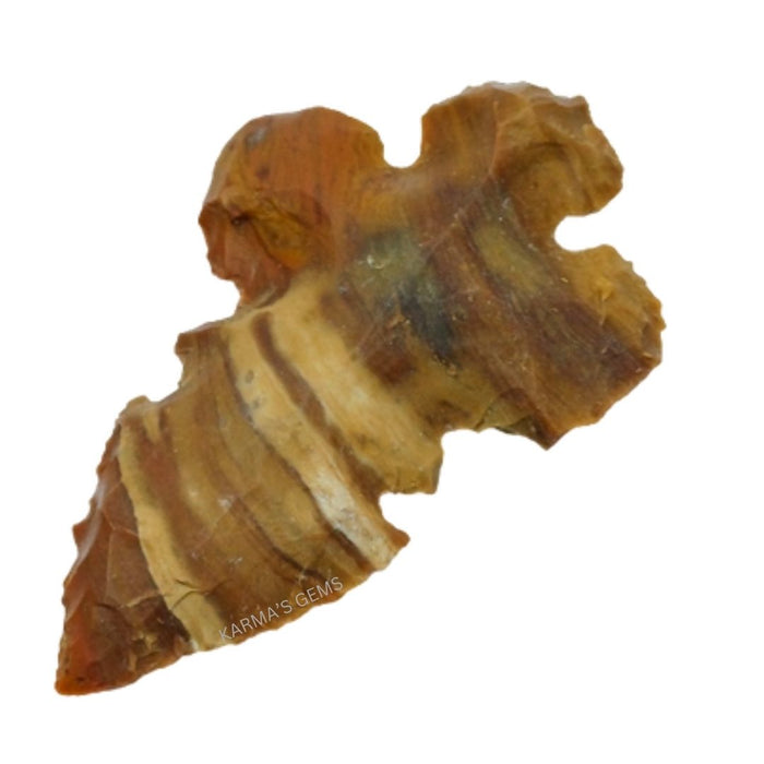 1" TO 1.5" FANCY JASPER SPEARHEAD ARROWHEAD